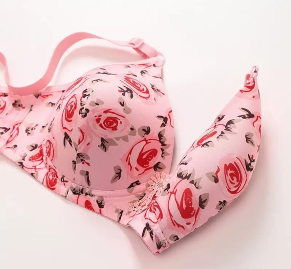 Printed Soft Cotton Padded Bra